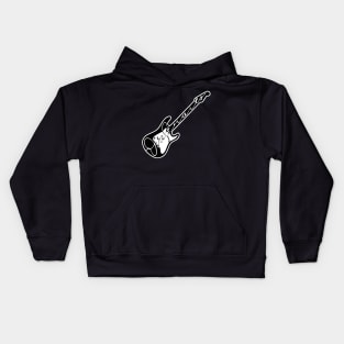 guitar logo Kids Hoodie